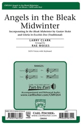 Angels in the Bleak Midwinter SATB choral sheet music cover